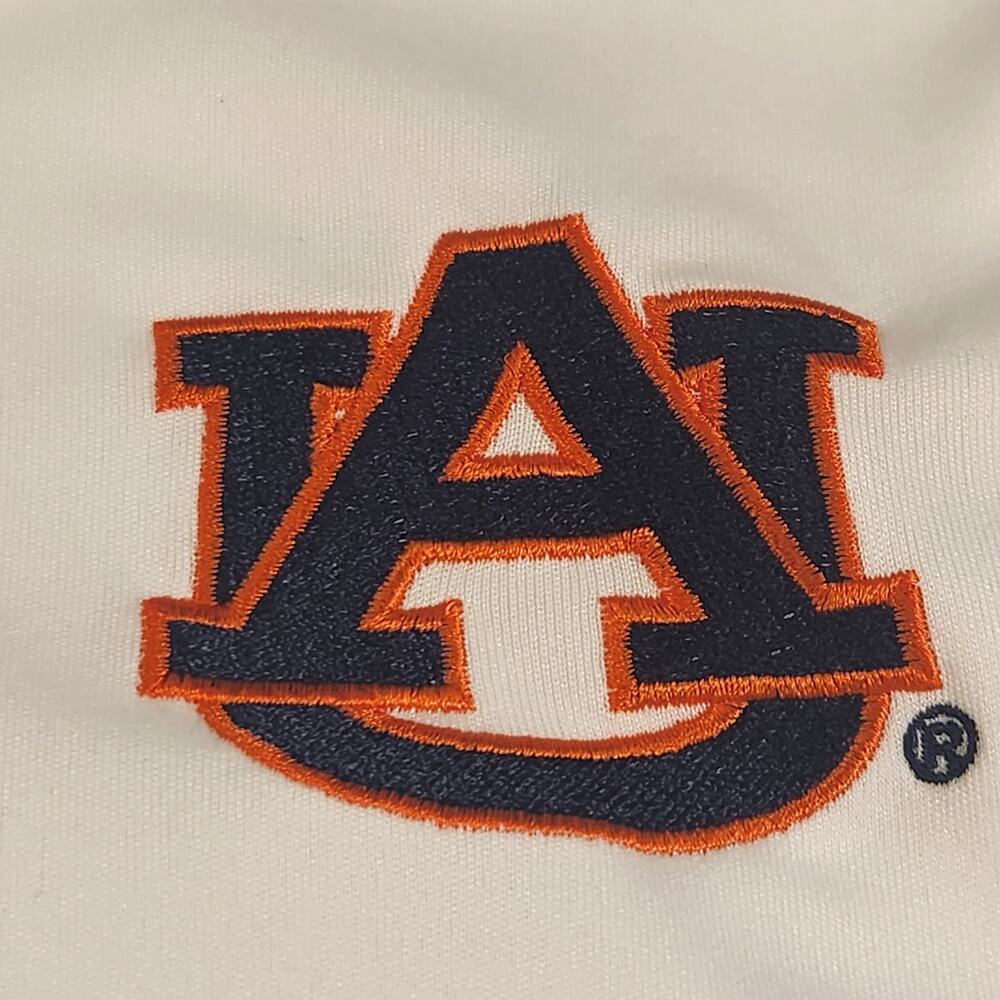 Auburn‎ Tigers Polo Shirt Mens XL Short Sleeve KA Knights Blue Colorbock Stretch - Picture 4 of 10